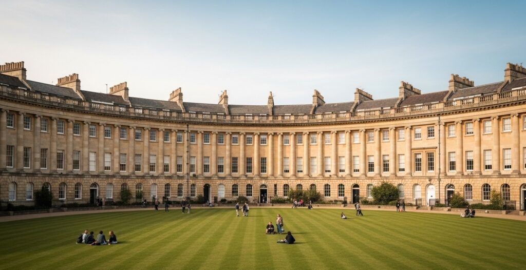 Royal Crescent in Bath